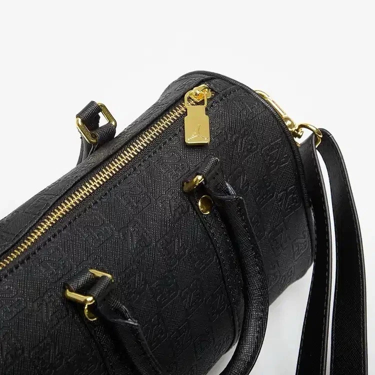 NEW Air Jordan Jumpman Monogram Mini Duffle Bag Black/Gold MA9169-K5X Fast Ship