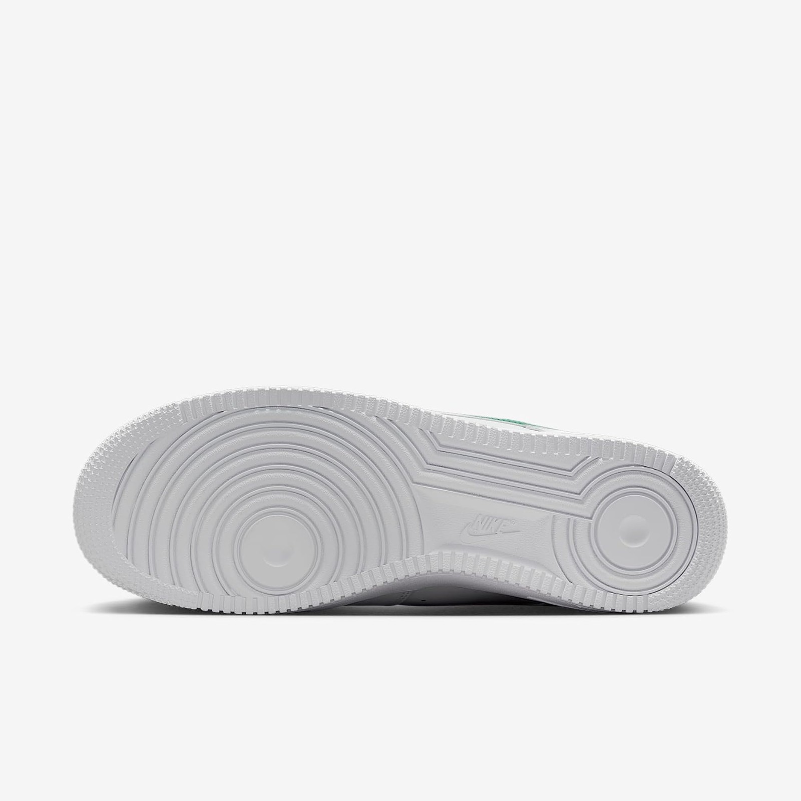 Nike Air Force 1 ’07 Men’s Shoes (White/Malachite) Size 10.5 – White/Malachite –