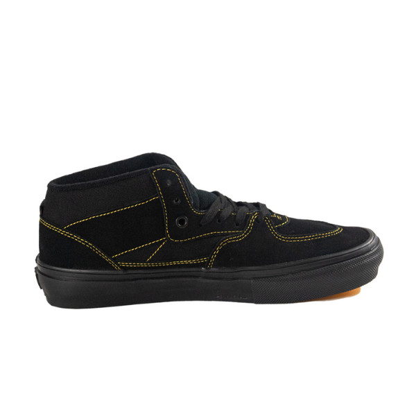 Vans Skate Half Cab Shoes Black Mustard