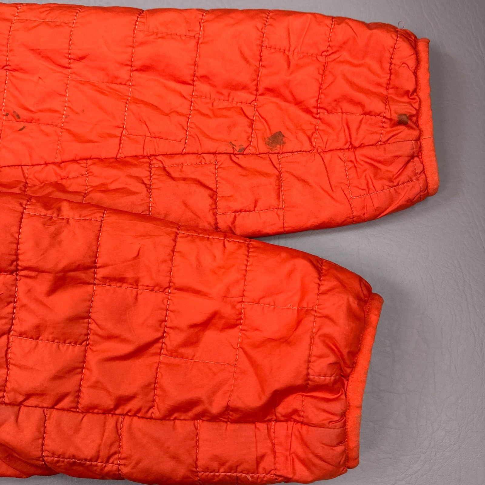Patagonia Jacket Men Extra Large Orange Nano Puff Hiking Trail Camp Trek Commute