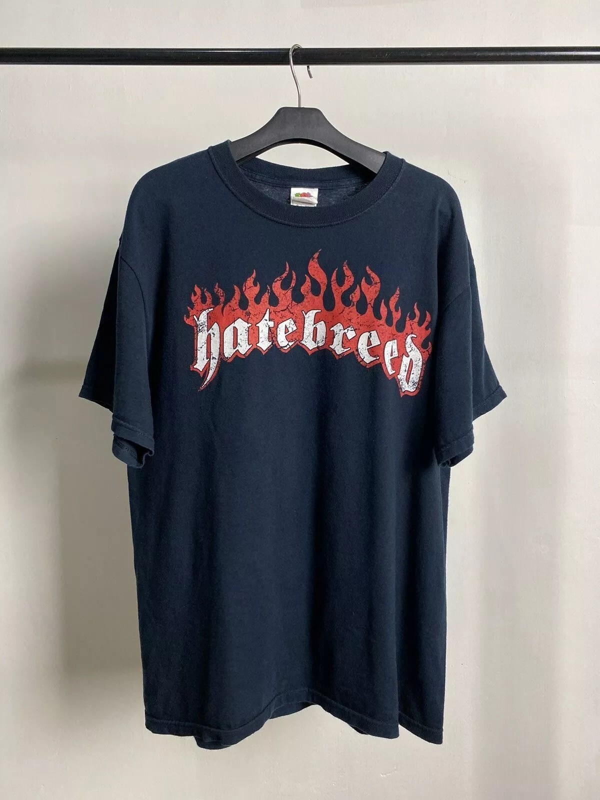 Vtg Hatebreed Band Big Logo Graphic short sleeve T shirt classic style S-5XL