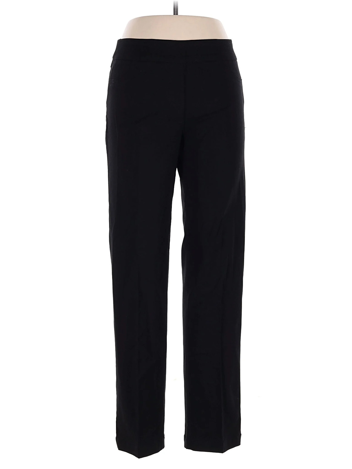 Slim-Sation by Multiples Women Black Dress Pants 10
