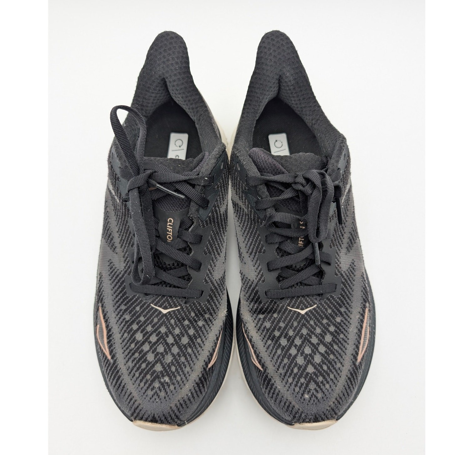 Hoka One One Clifton 9 Running Shoes Sneakers Women’s Black Size US8.5B EU40 2/3