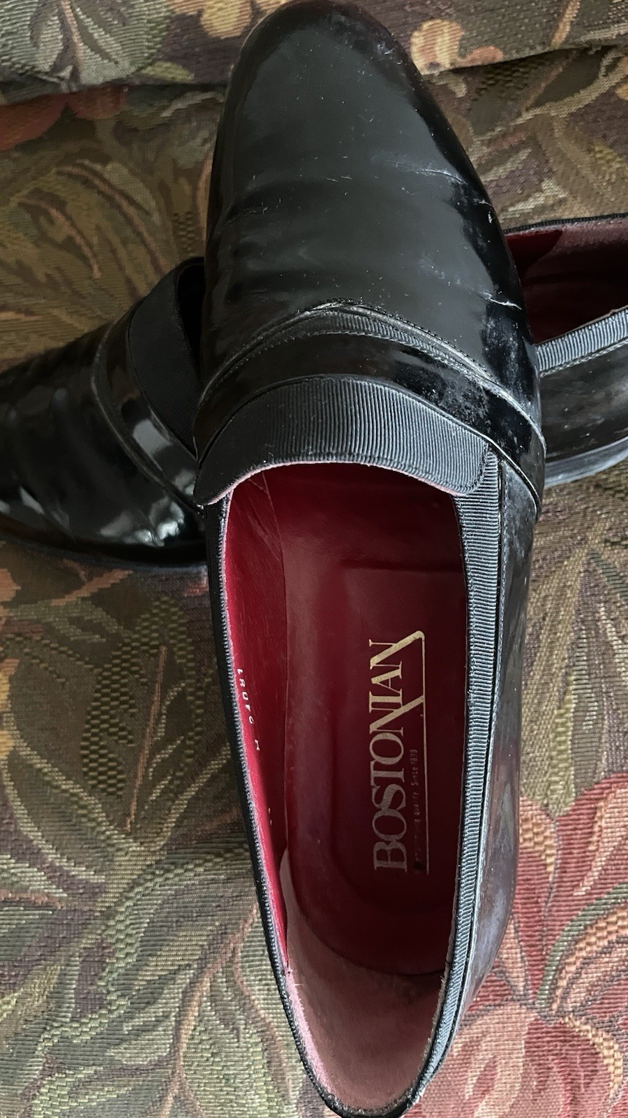 Bostonian Men’s Florentine Dress Shoes Loafers, Size 11, Made in Italy