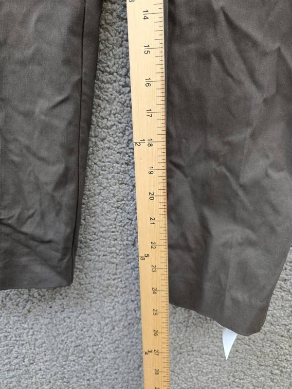 Counterparts Pull On Cutout Hem Pants Women’s Dark Gray Solid Elastic Waist M