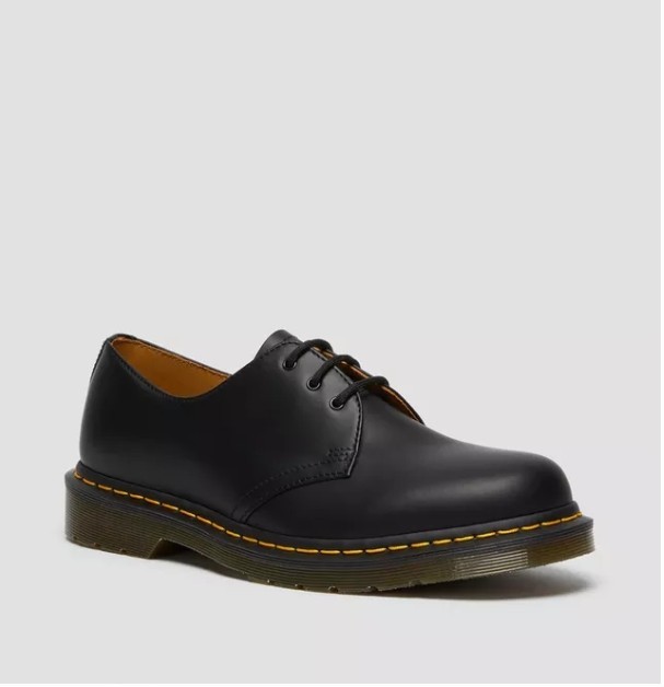 Dr. Martens 1461 Oxford Shoes Black Smooth Leather Men’s US 11 UK 10 EU 45 NEW