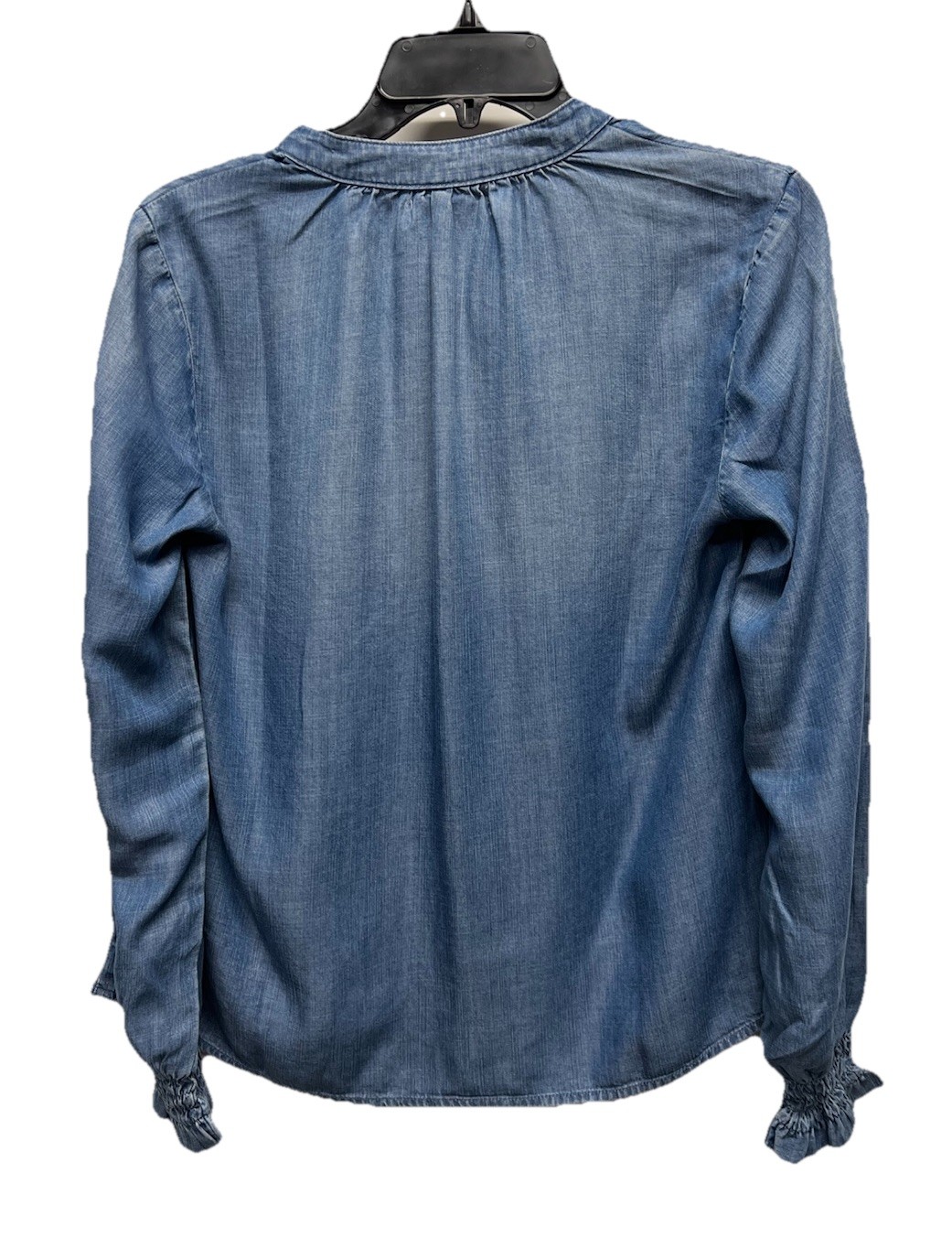 CLOTH & STONE Anthropologie Chambray Henley Tencel Shirt Top Women’s Size XXS