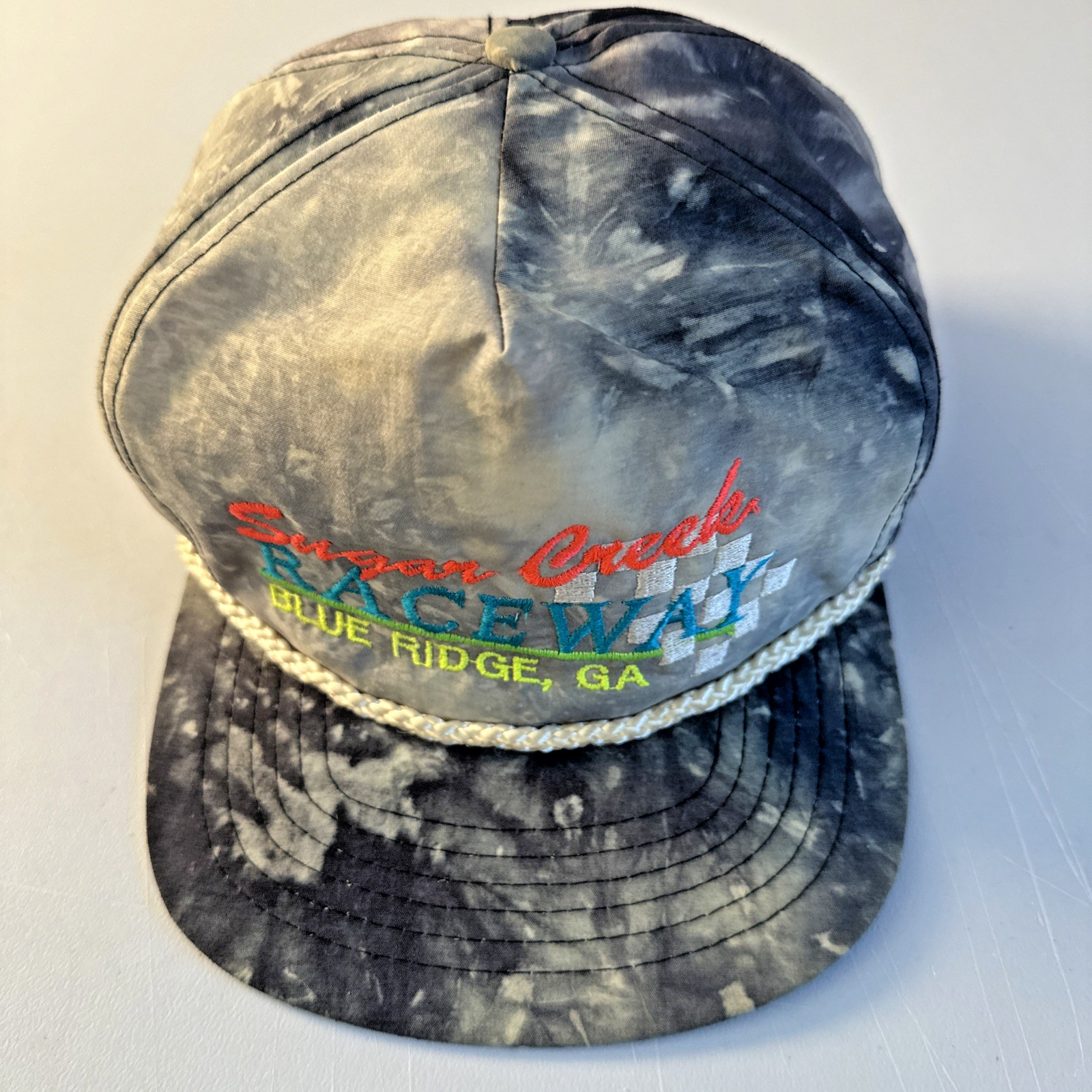 Blue Ridge GA Baseball Cap Sugar Creek Raceway Lightweight Adjustable 21 to 22″