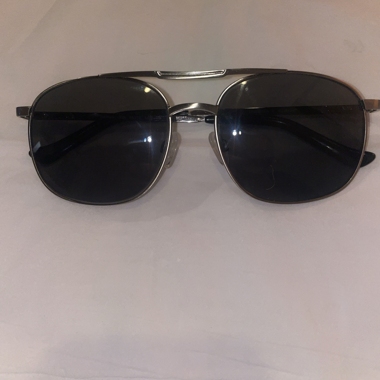 Via Milano Sunglasses Unisex tremont gun Gunmetal Aviator 56-17-144