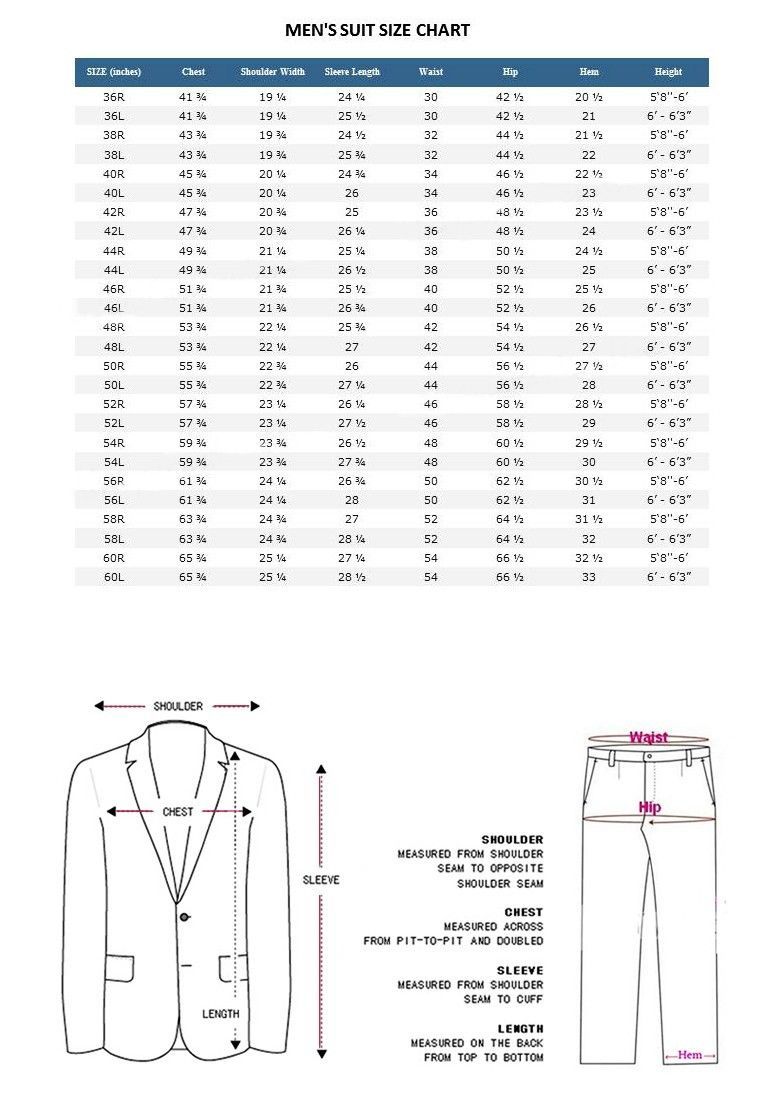 Men’s Single Breasted Basic Suit w/Pants come 20 colors 38R-62L by Fortino Landi