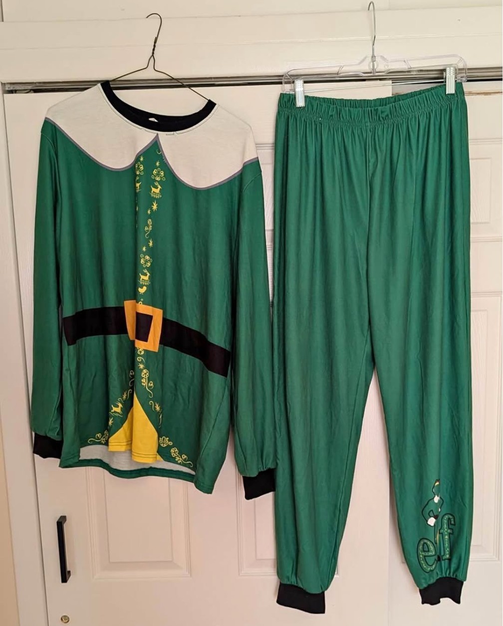 Buddy The Elf Size Large Costume Halloween/Christmas Will Ferrell Comedy Pat Pat
