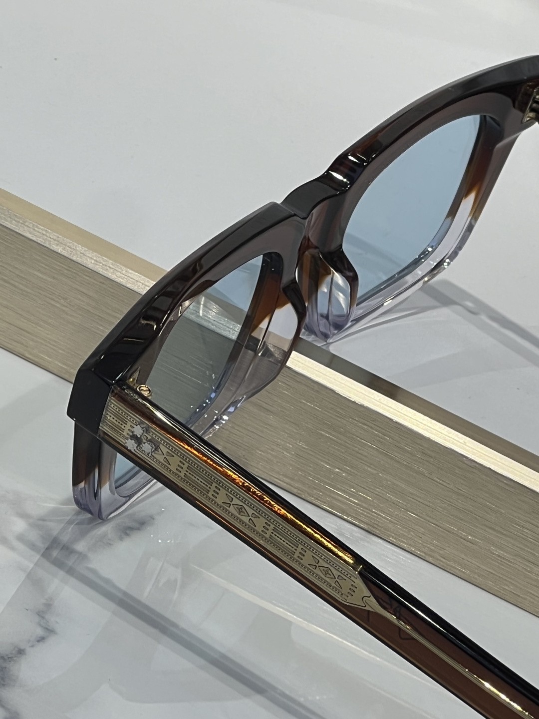 JACQUES MARIE MAGE QUENTIN Luxury Square Handmade Unisex Luxury 50-22-146