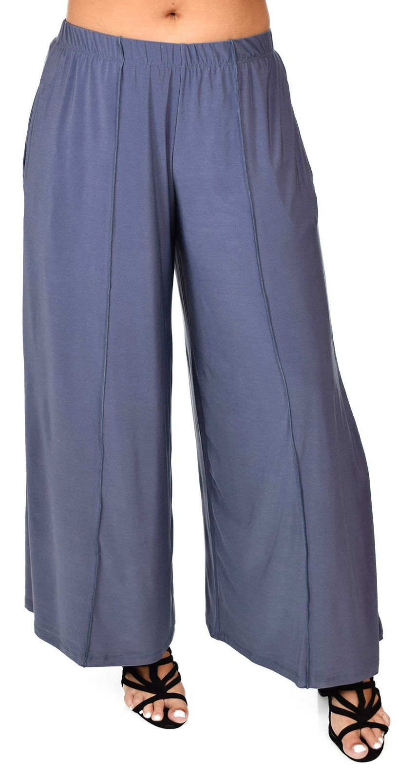 Relaxed fit, Pants, Wrinkleproof Pants, Plus Size Pants, Loose Fitting Boho Pala