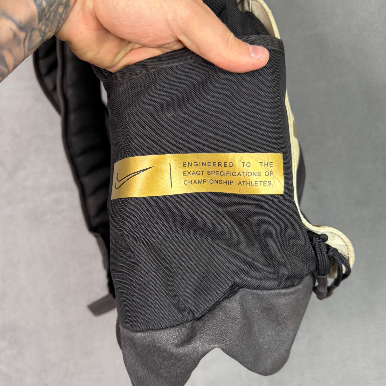 Nike Hoops Elite Pro Basketball Backpack Black Gold BA5555-013 Mens Bag