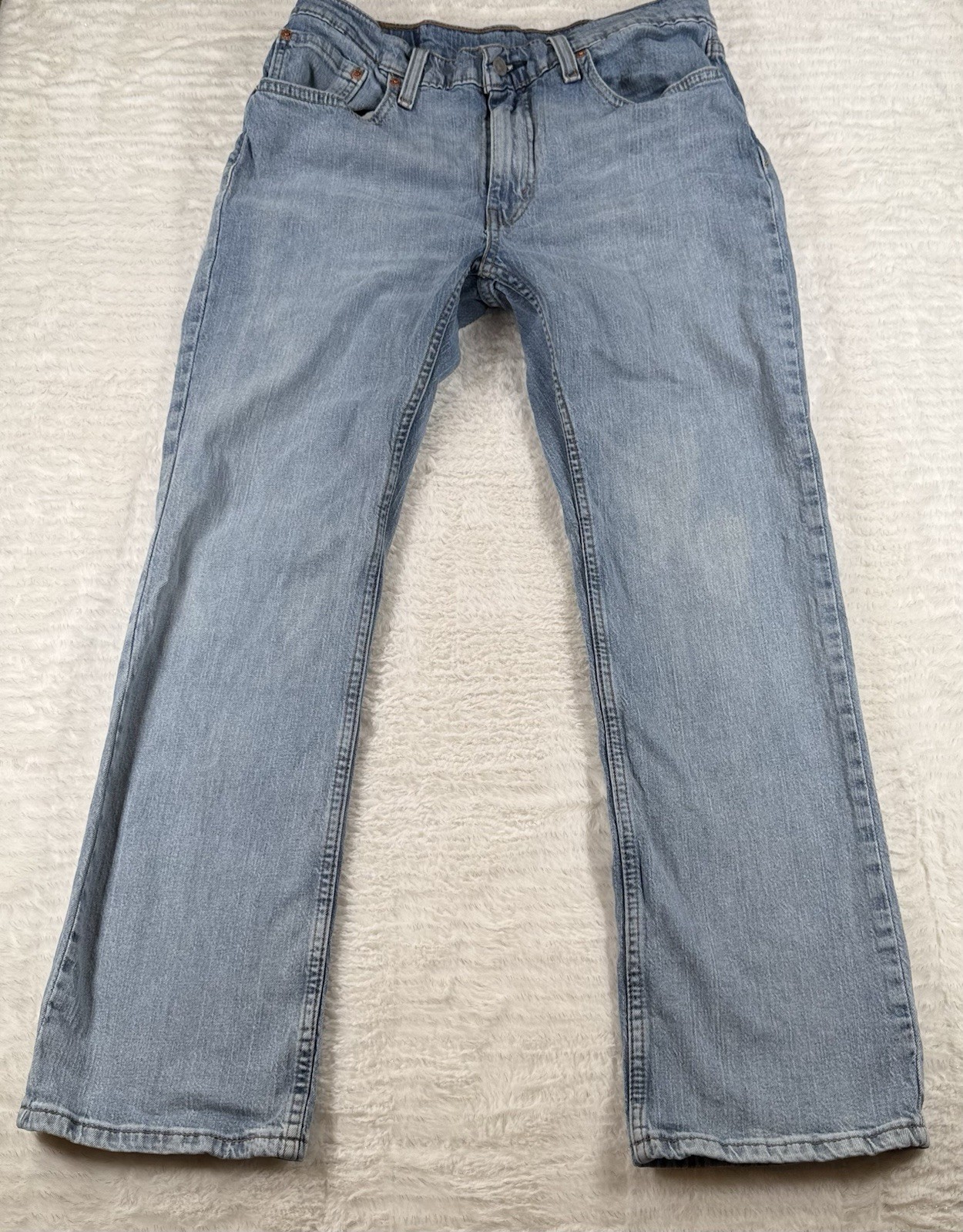 Levis Jeans Mens 32×30 Blue 527 Slim Bootcut Western Cowboy Rodeo Denim Pants