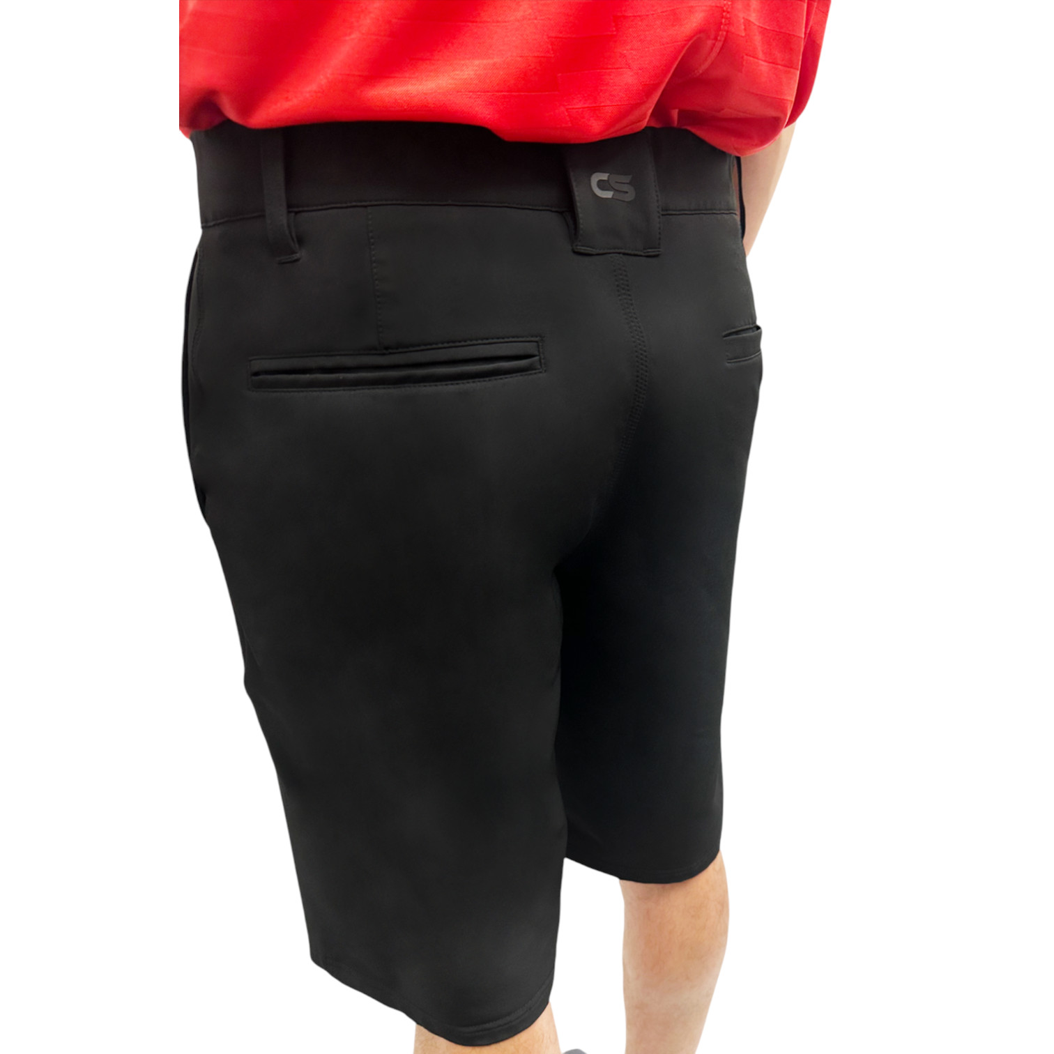 Mens Golf Shorts 11.5″ Inseam Long Tall Athletic Quick Dry Stretch Elastic Waist