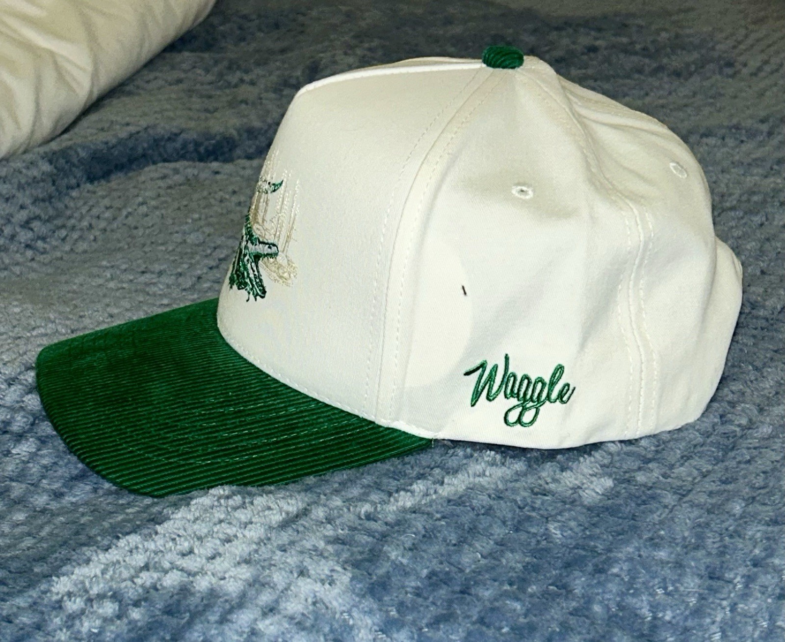 WAGGLE GOLF Bayou Corduroy DRI-FIT SPORT SNAPBACK CAP, Fits All Sizes -MINT NWT!