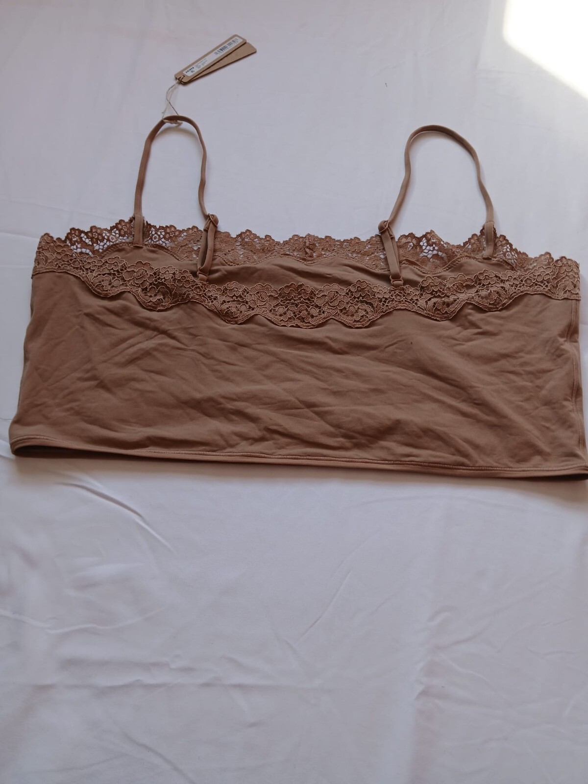 Skims Fits Everybody Lace Cami Color Sienna Style TP-TNK-2692 Size 4x G79