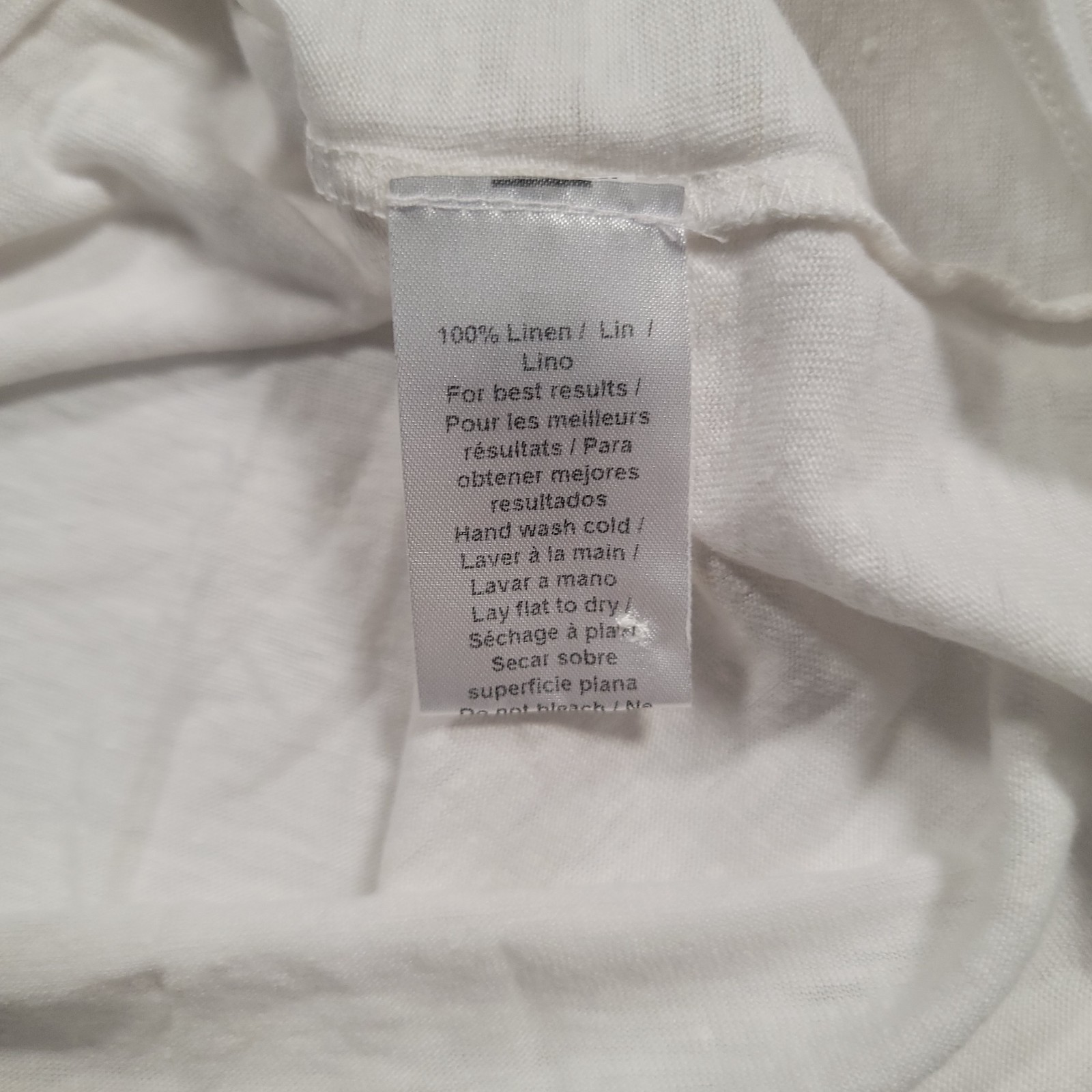 Peter Millar Crown Crafted Greystone Polo Men XXL White Almond 100% Linen