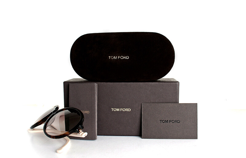 Tom Ford Sunglasses Milena in Case and Box TF0343-56F Retail $360 MARVELOUS!