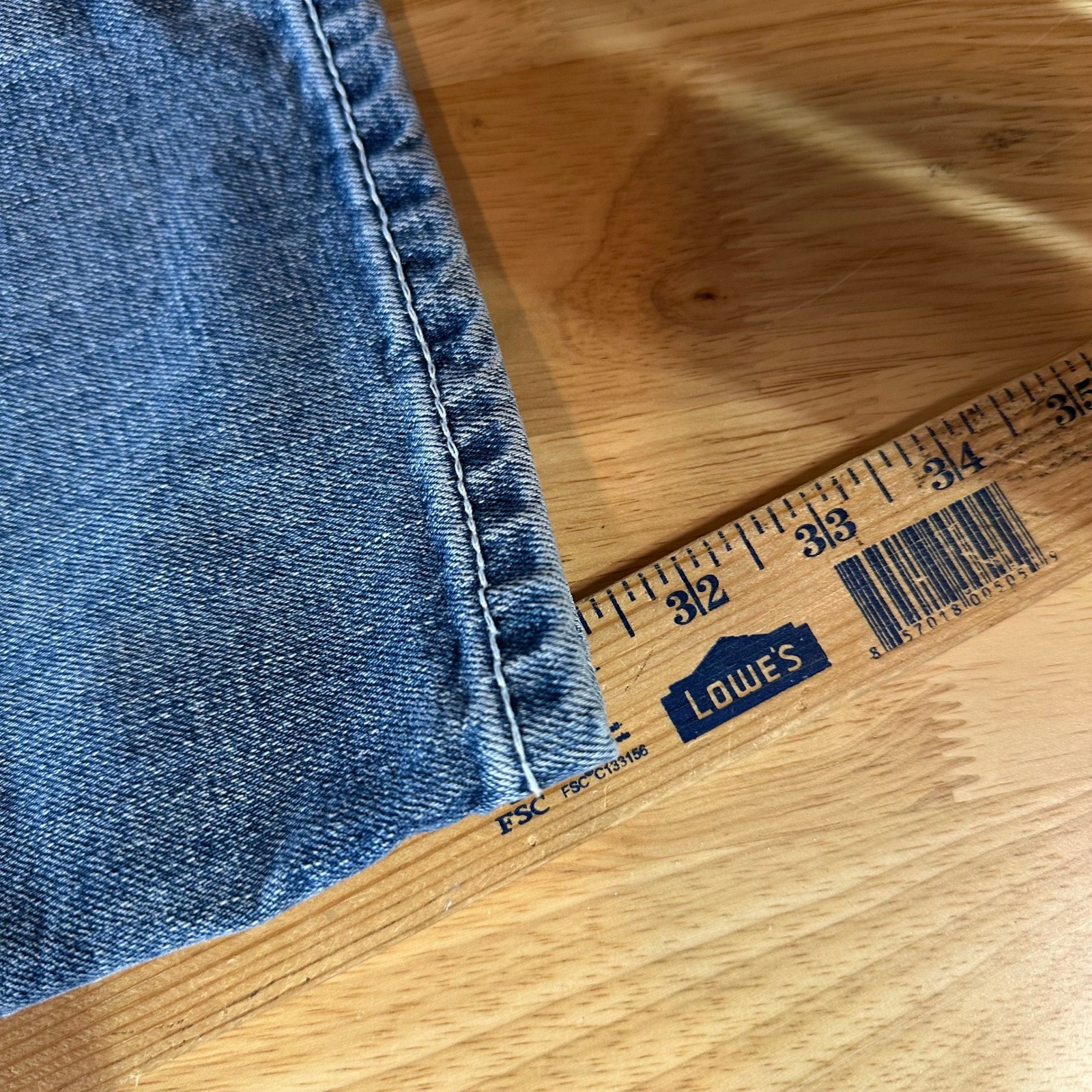 Ariat M2 Traditional Relaxed Fit Bootcut Blue Jeans Western Workwear Mens 36×32