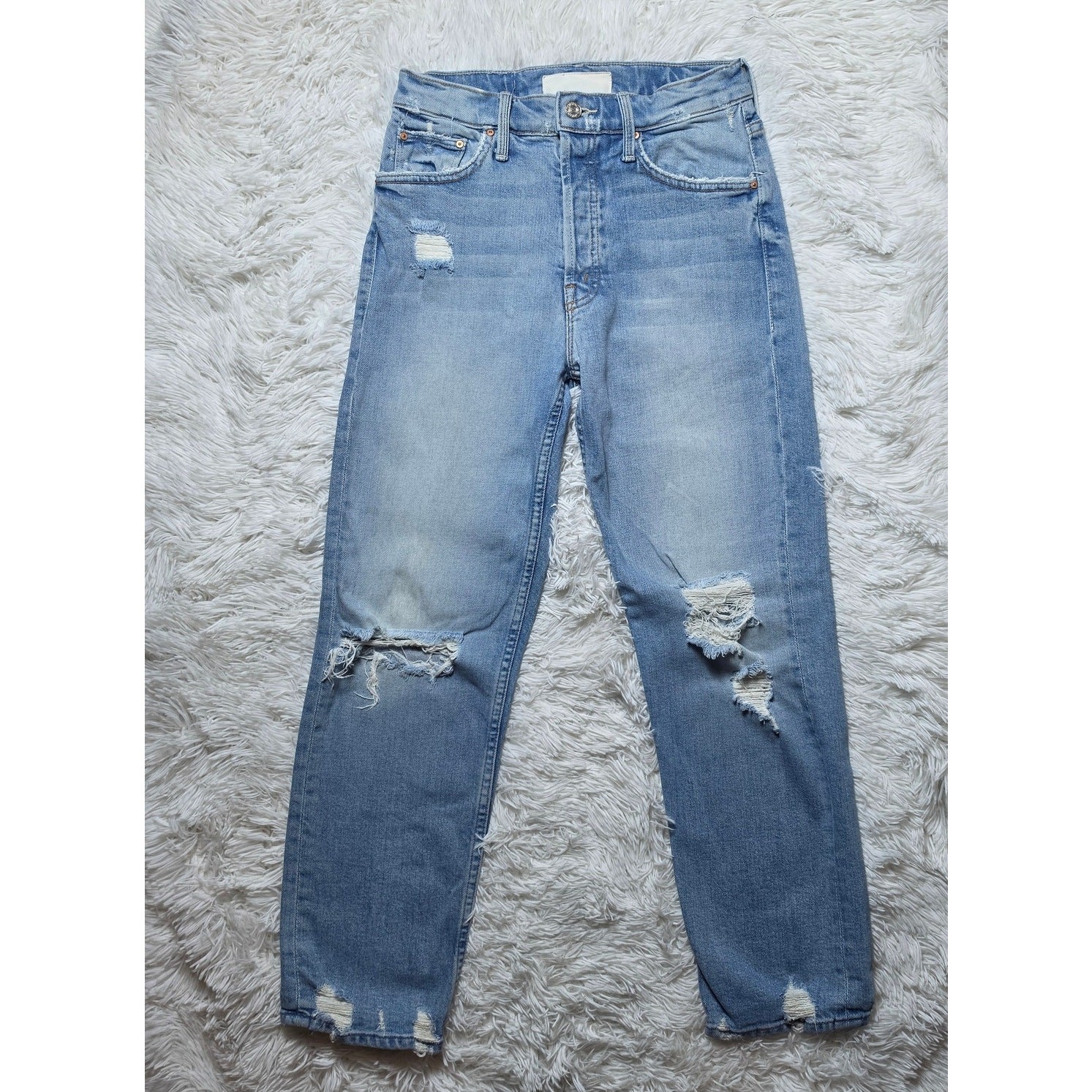 Mother Tomcat Straight Ankle Jeans 26 / 2