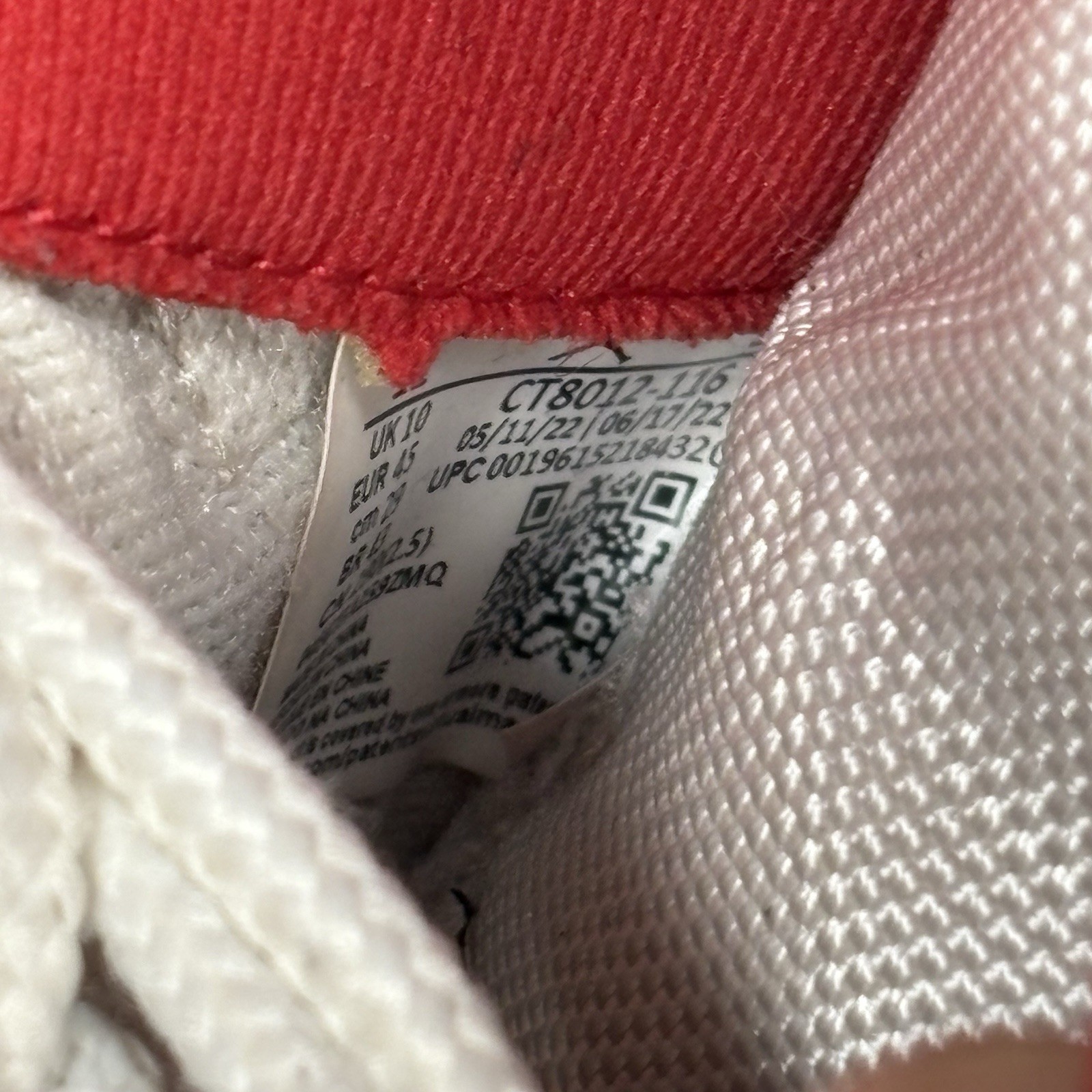 Size 11 – Jordan 11 Retro High Cherry