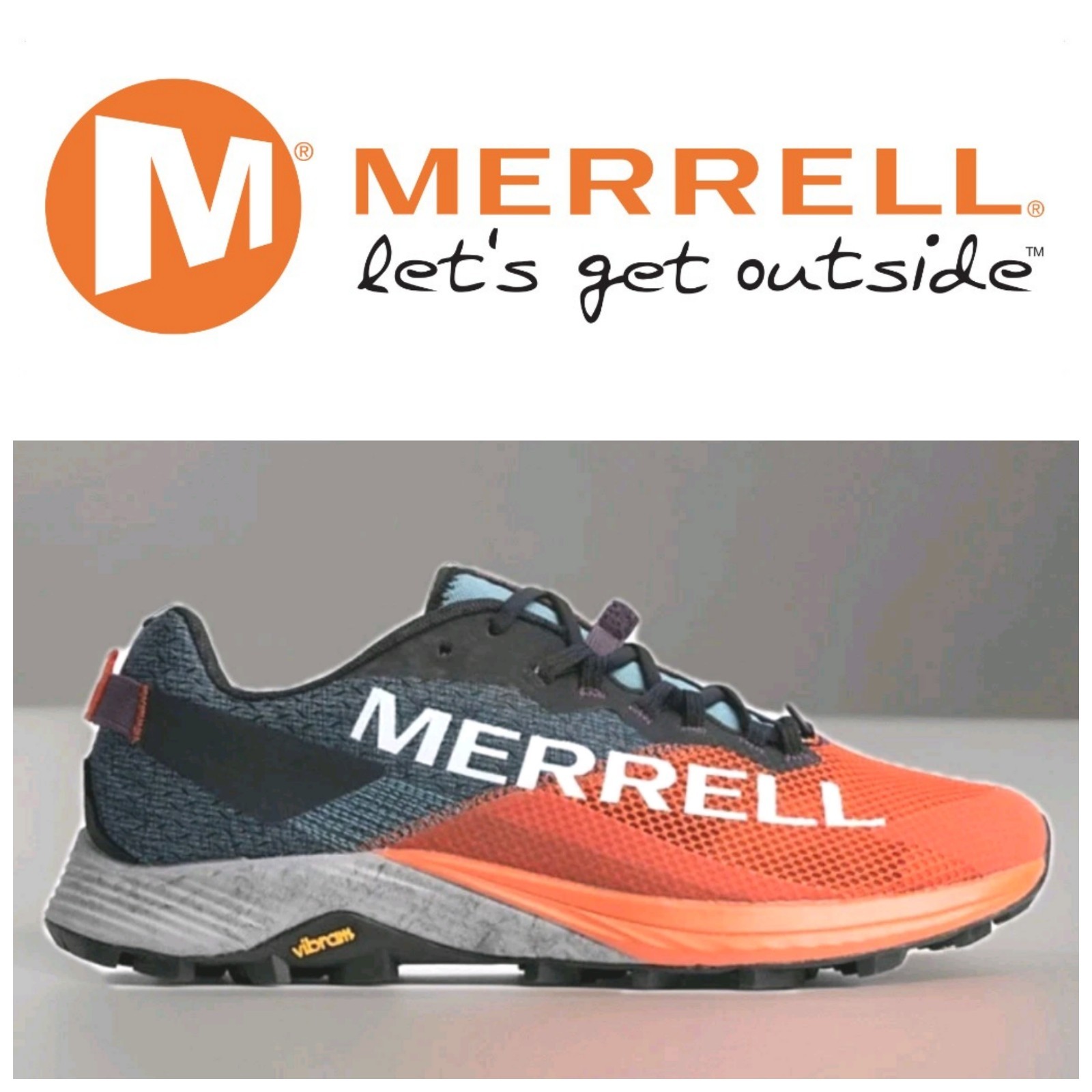 NEW Mens (CHOOSE SZ) MERRELL MTL Long Sky 2 Trail Runner🏃 J067141 TANGERINE 🍊