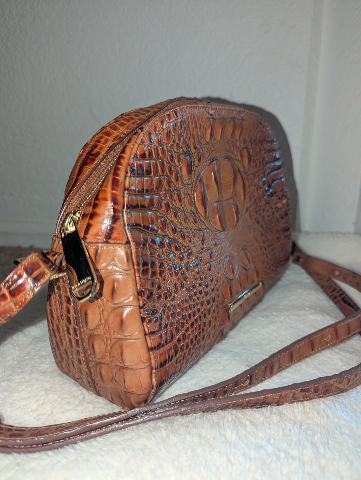 Brahmin Angie Alden Pecan shoulder bag