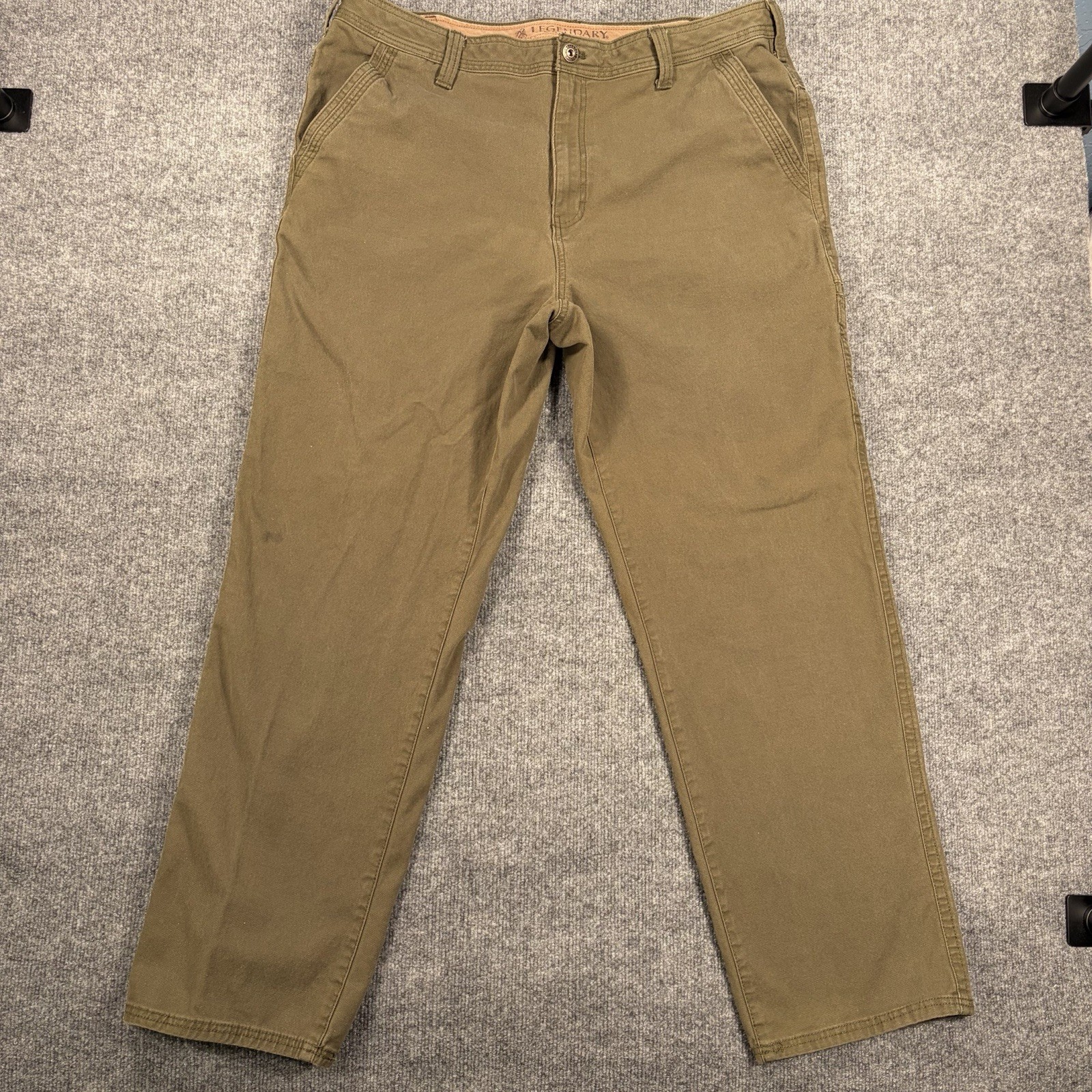 Legendary Outfitters Chino Pants Men 40×32 Green Outdoor Work Tactical Straight