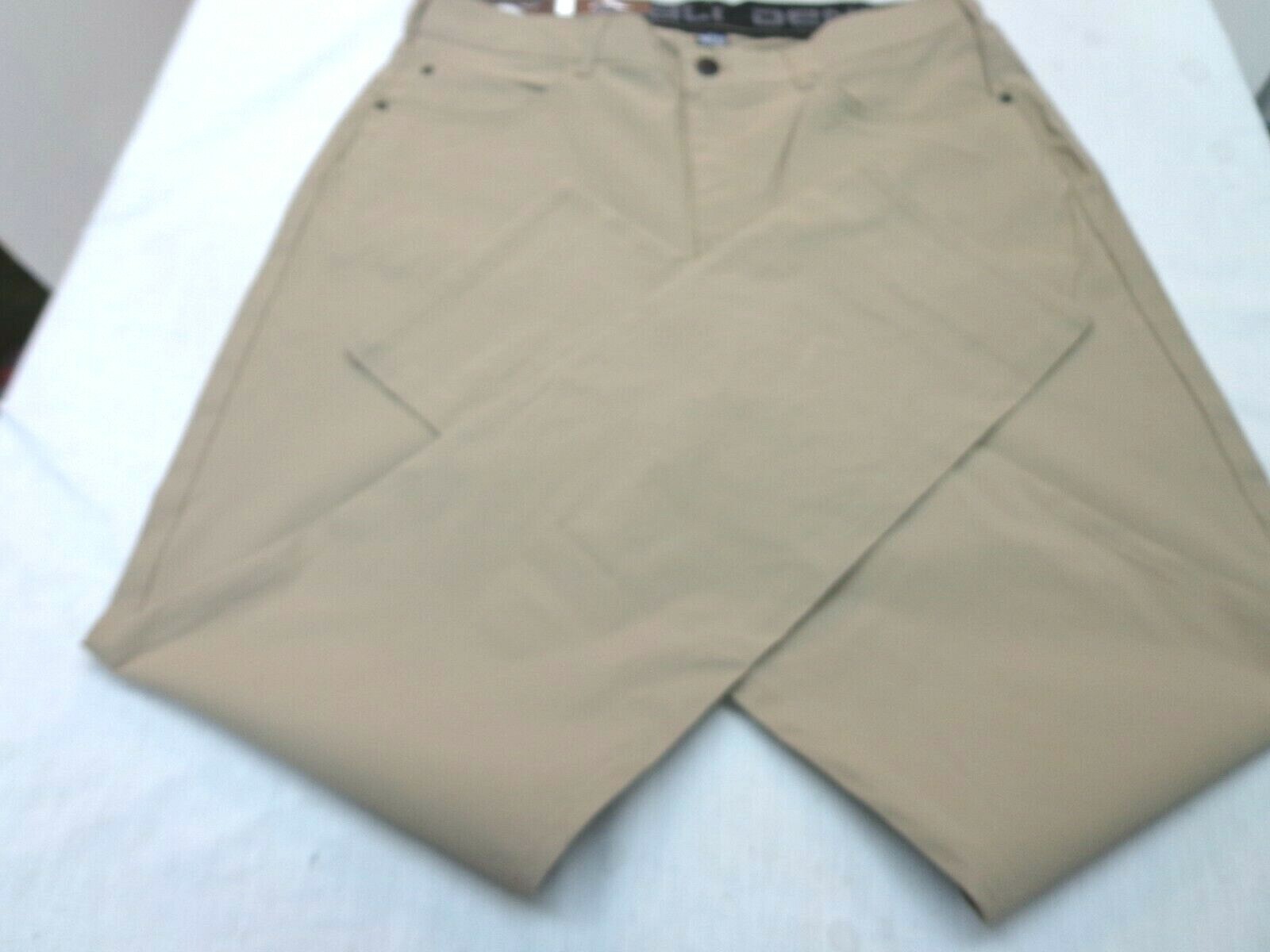 DENALI Delta Khaki Technical Stretch Pants NWT 36/32 MSRP $54