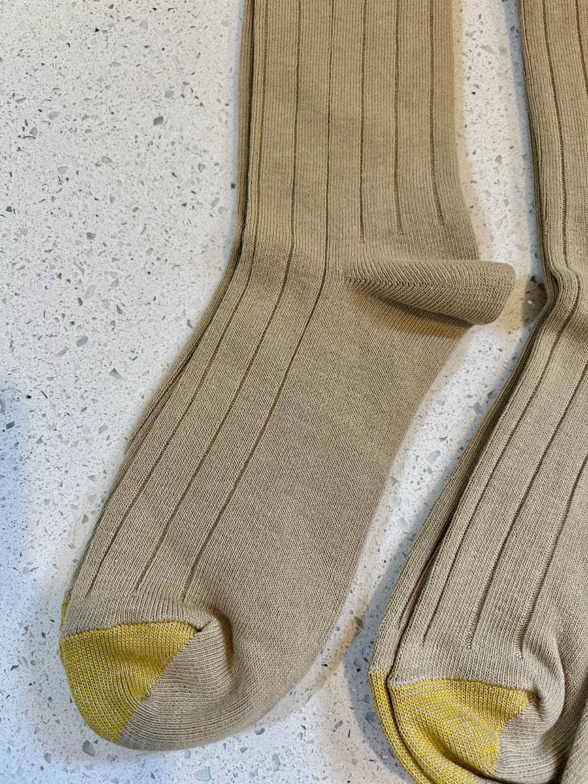 2 Pr. GOLDTOE Rib Crew Socks Shoe Sz 6-12 1/2 + George Foreman King Size 13-16