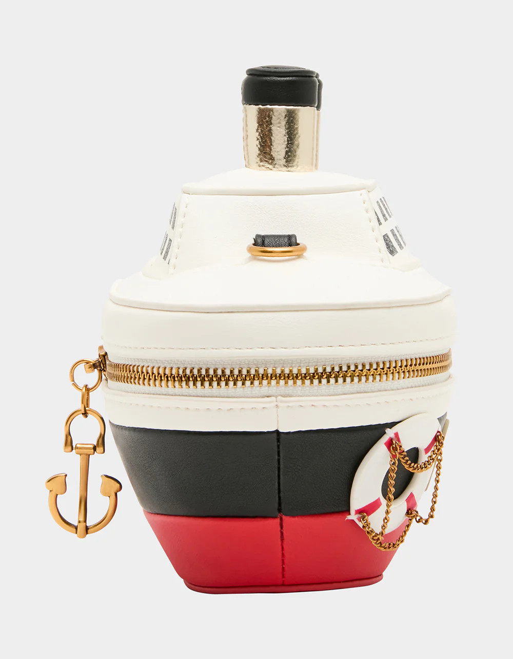 Betsey Johnson Kitsch Ship Tease Multi Color Cruise Ship Crossbody Bag NWT