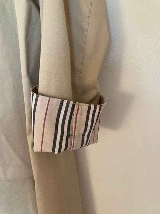 Burberry London striped trench coat