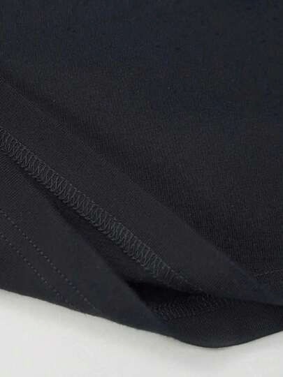Men’s Black Oversized T-Shirt,Summer Streetwear City Break White Cross