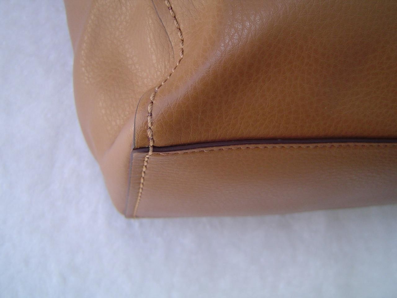 AUTHENTIC COACH SADDLE LEATHER DERBY TOTE #58660 EUC