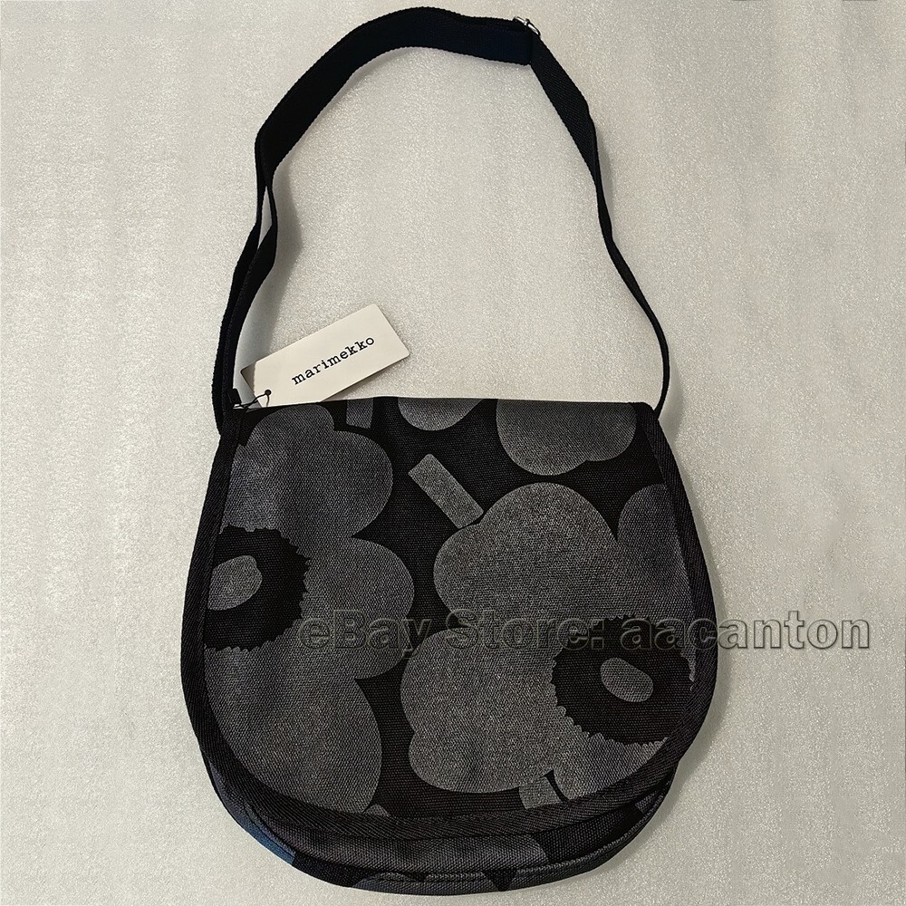 Marimekko Flower Print Crossbody Bags Lightweight Casual Shoulder Bags New