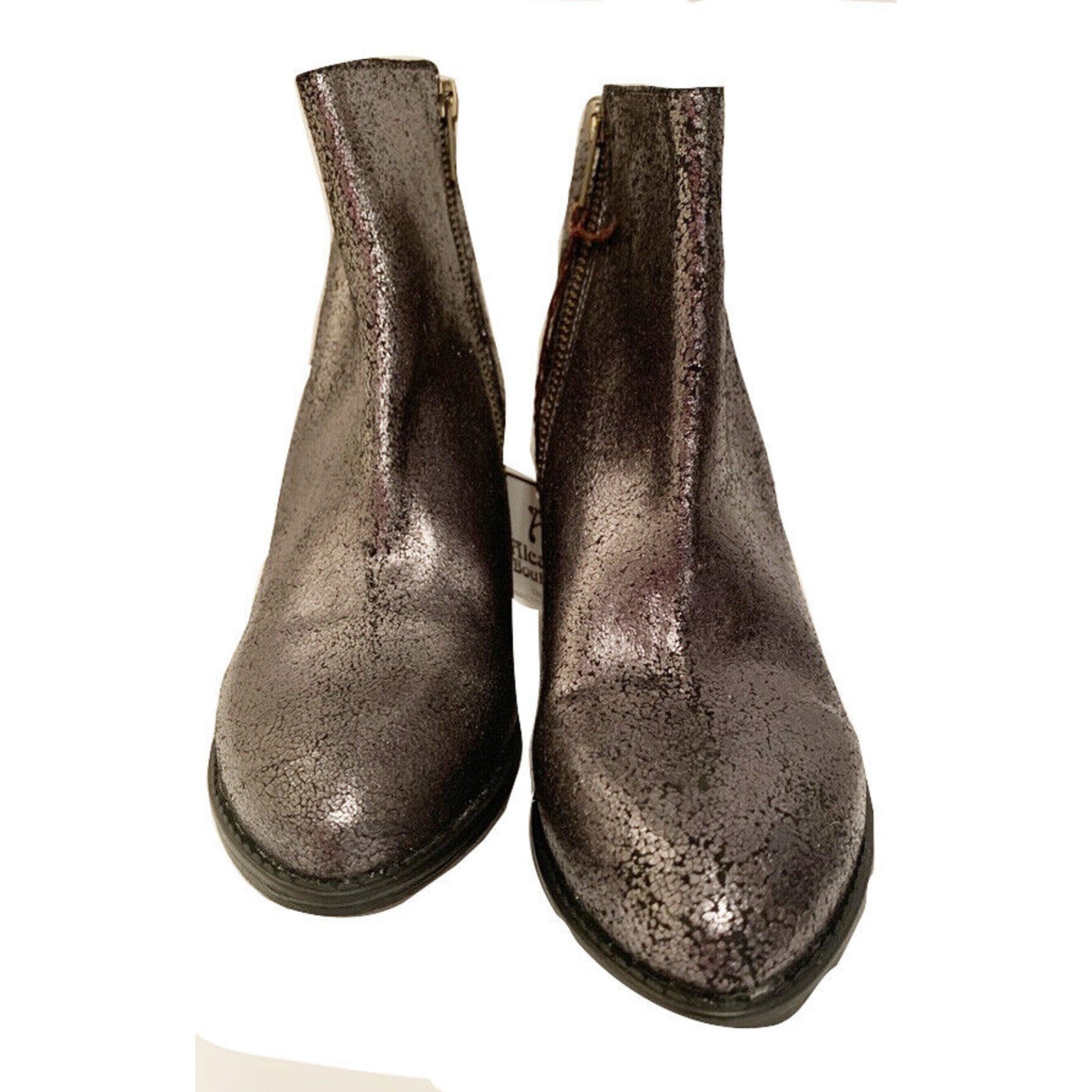 Alcalas RIchard Pewter Silver Women’s Boot 7.5 / 38