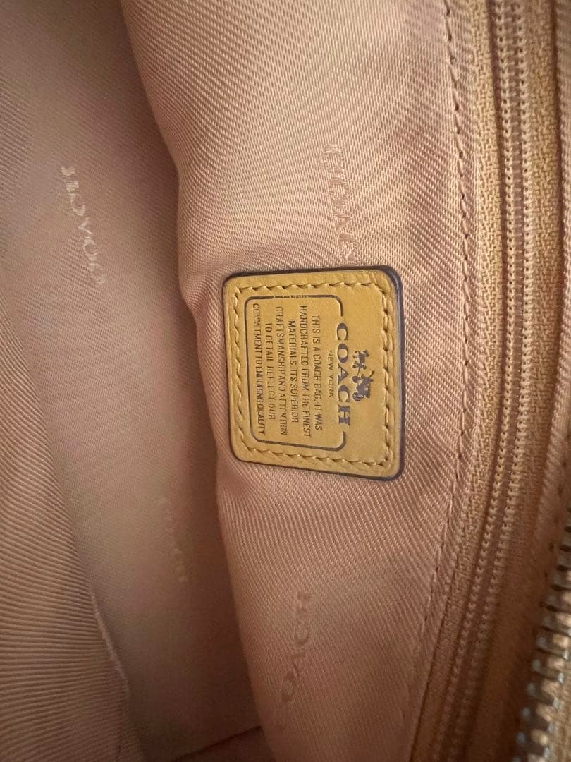COACH Bag Leather Purchase 6a