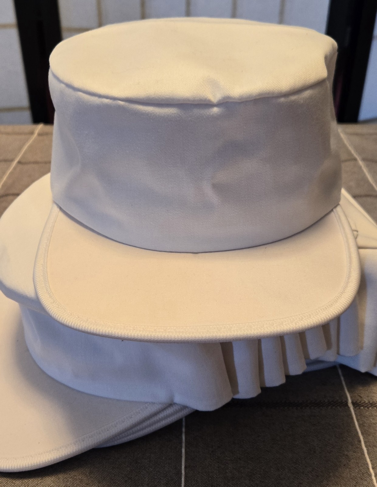 Painters Caps Hats USA One Size Fits Adult Men White 5 Blanks