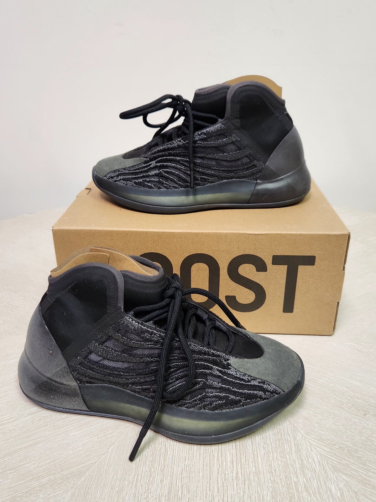 ADIDAS YZY QNTM ONYX 6 QUANTUM BLACK YEEZY GX1317 BASKETBALL With Box