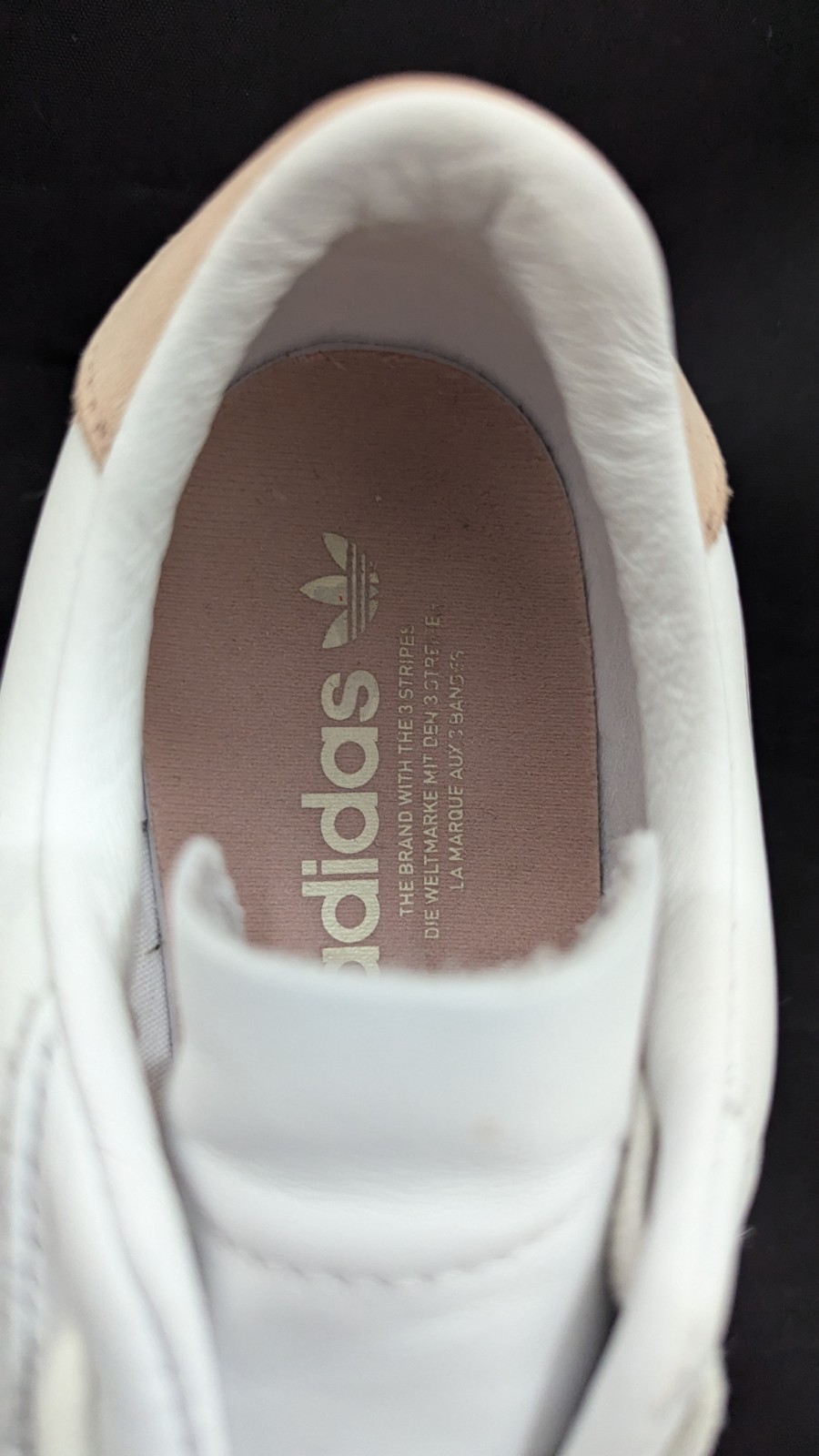 ADIDAS Everyn Triple White Sneakers Genuine Leather CQ2004 Women’s US 7/ 38 2/3*