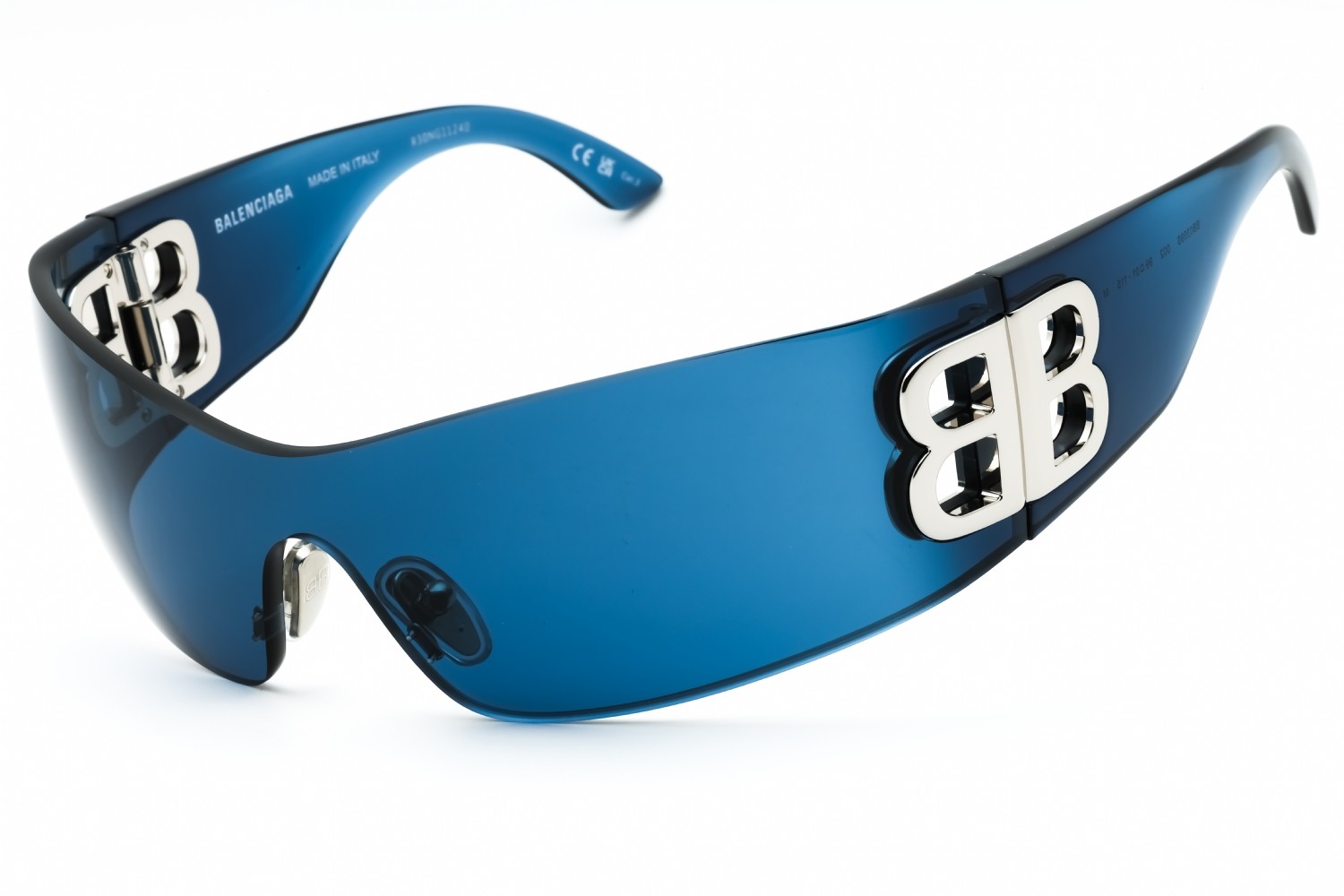 BALENCIAGA BB0359S-002-99 Sunglasses Size 99mm 115mm 01mm blue Women NEW