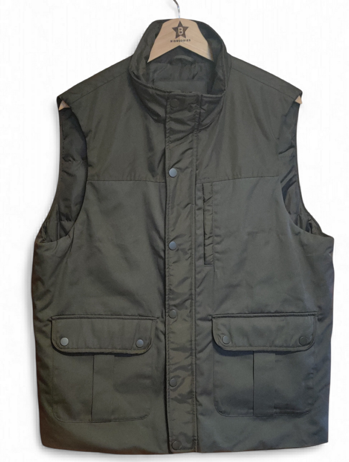 White Stuff Corby Canvas Gillet Body Warmer Size L Grey New With Tags RRP £95