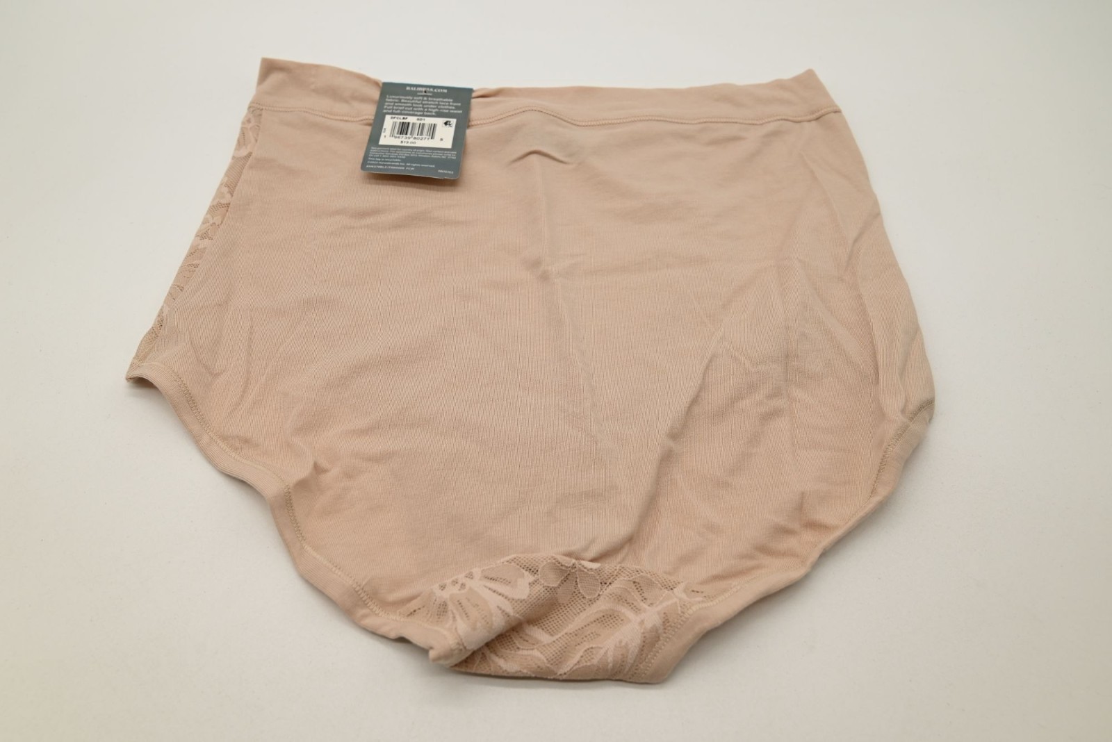 NEW Bali Breathe Lace High-Rise Brief Underwear Size 2XL/9 DFCLBF Full Coverage
