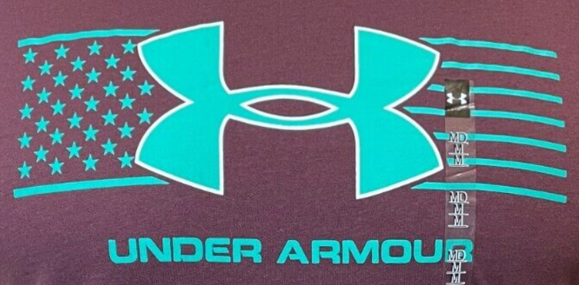 Under Armour Shirt Mens Small Medium Purple Pink Athletic Fit Soft