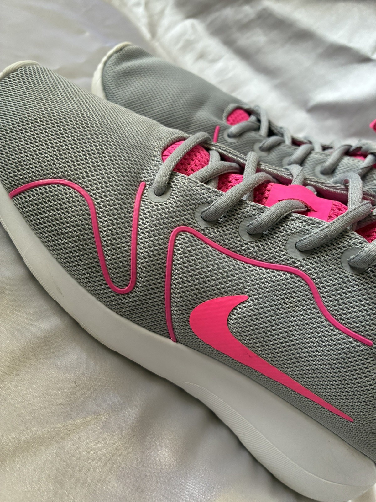 Nike Kaishi 2.0 Grey Pink White Sneakers Shoes 833666-051 Women’s 8.5
