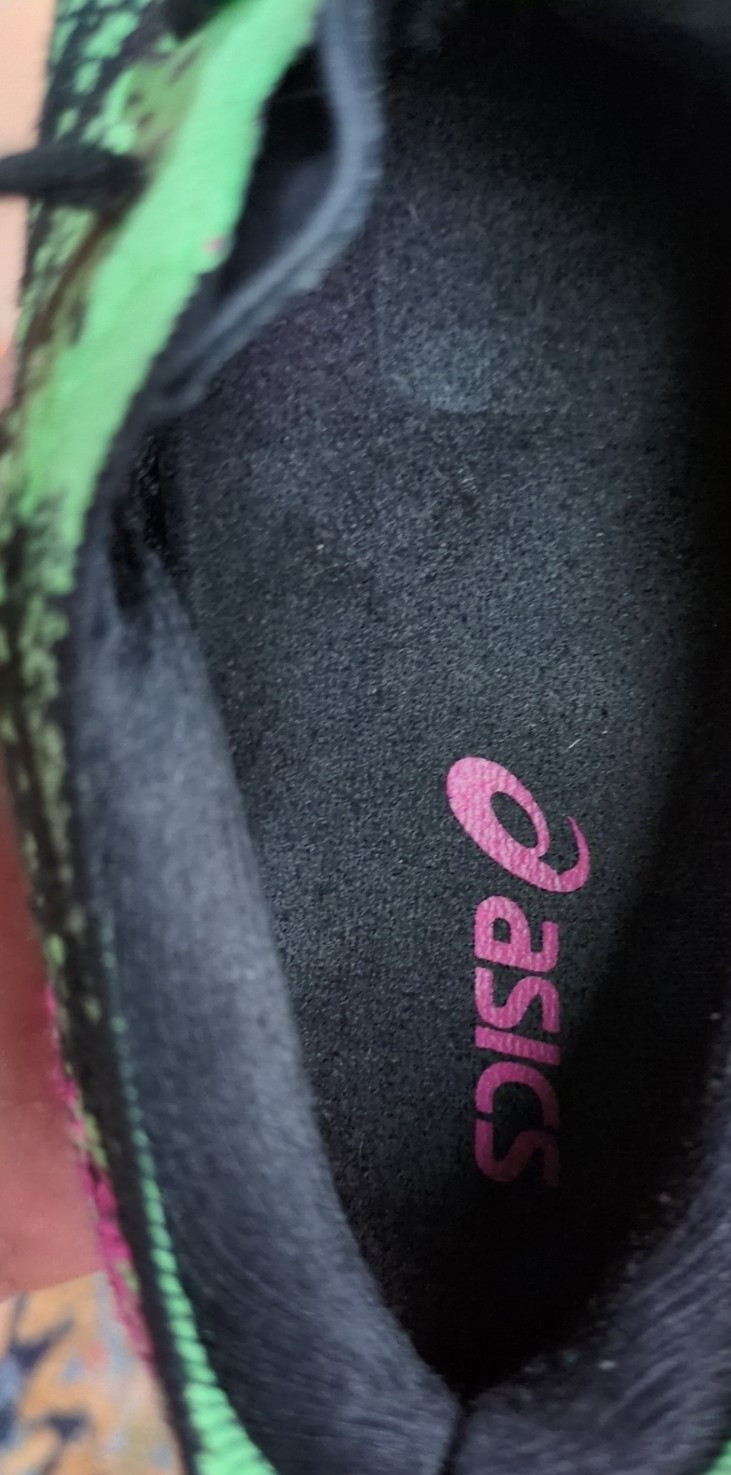 Asics Gel-Kinsei FF Blast Womens Size 9.5 Black Pink Rave Athletic Running Shoes