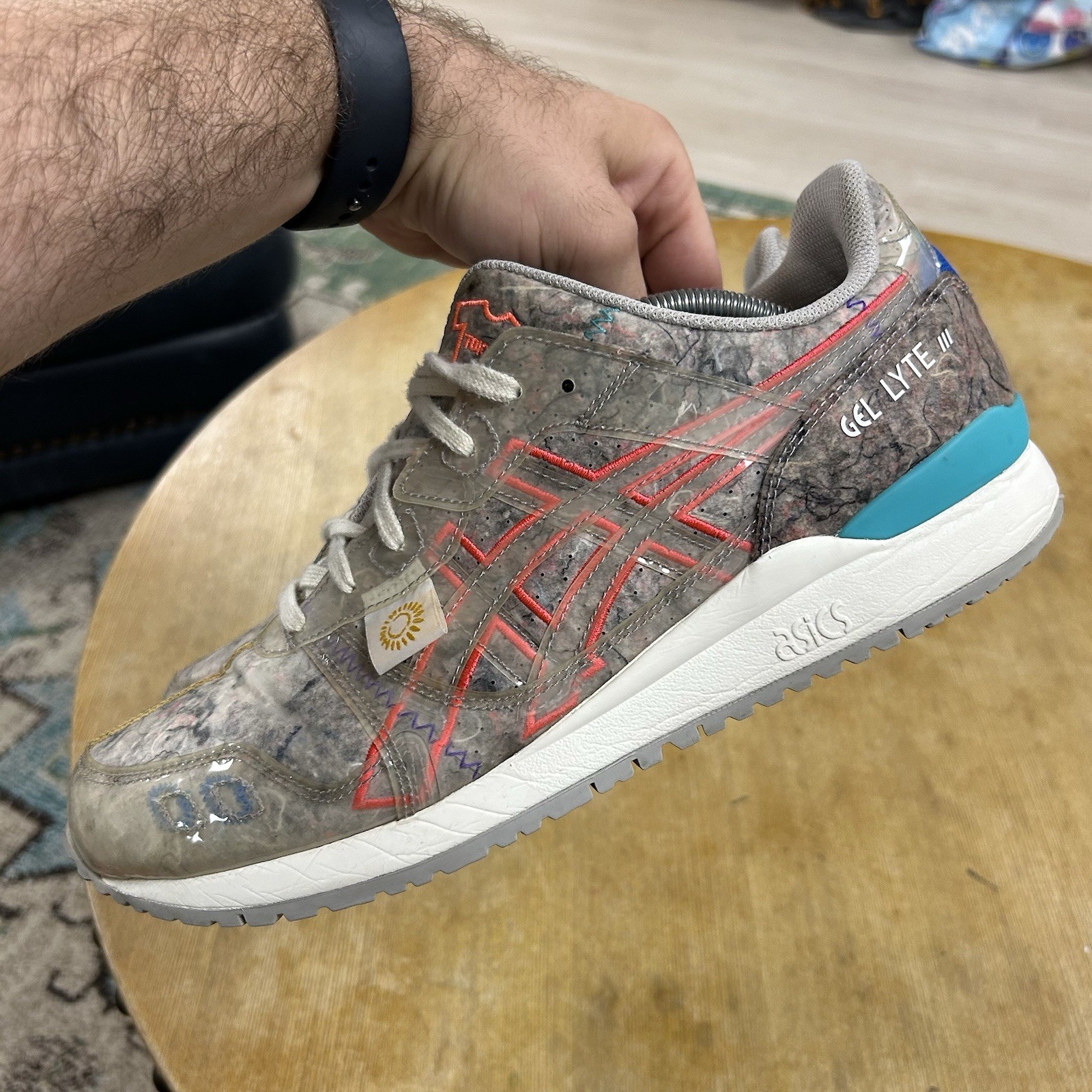 ASICS mita Gel Lyte 3 OG Recycled Felt (1201A731) Shoes Sneakers Men’s Size 10