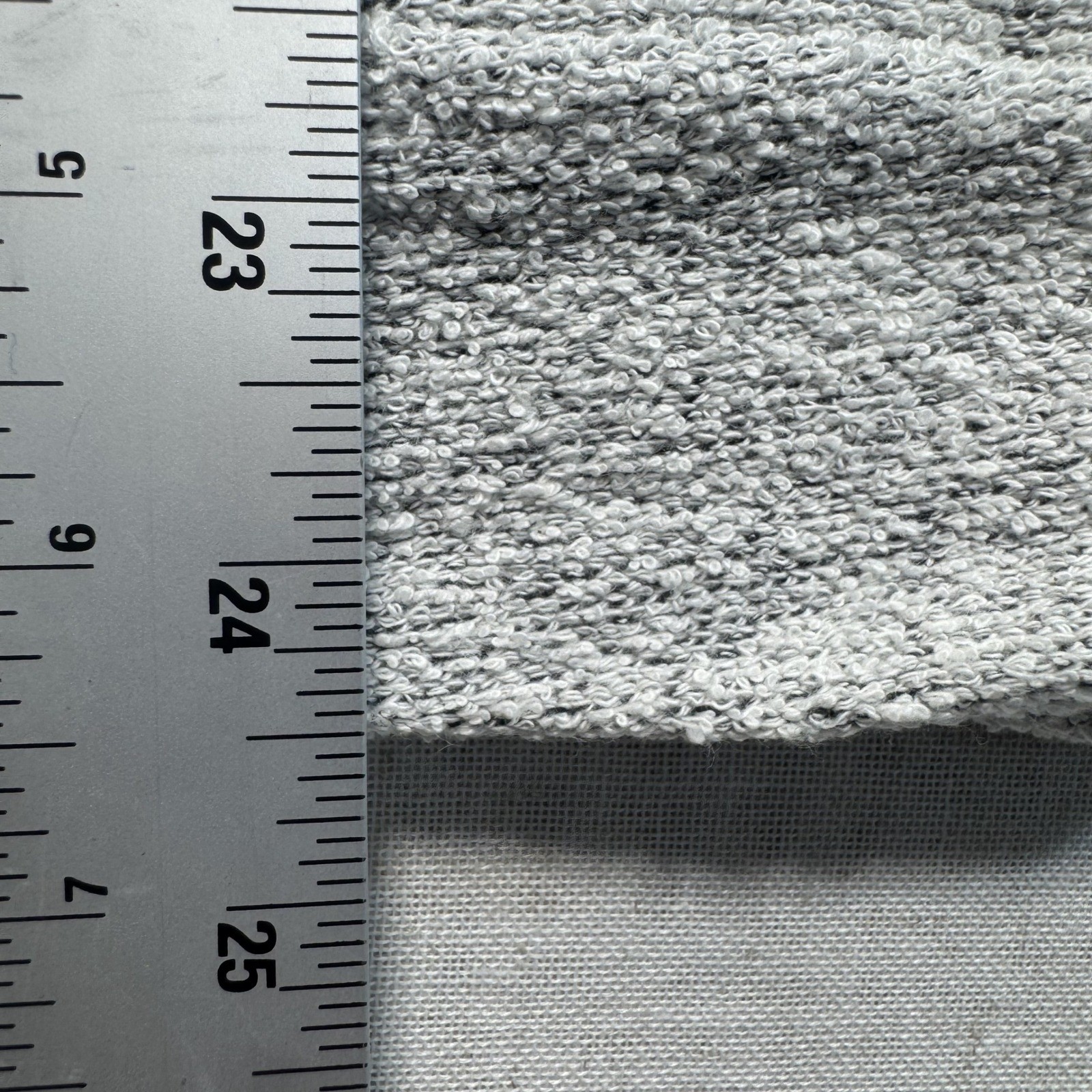 Comfy Terry Crew Neck Sweater Sz L Men Gray Pre-owned